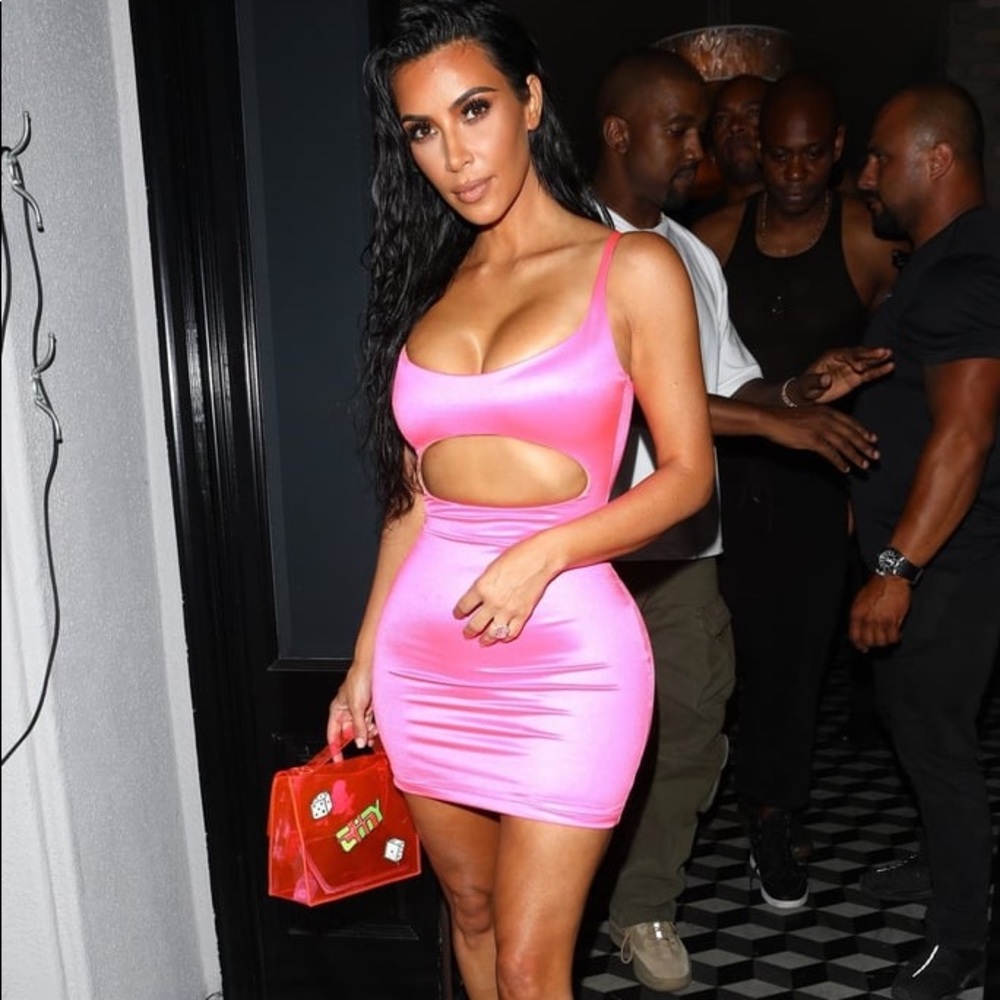 hot pink fashion nova dress